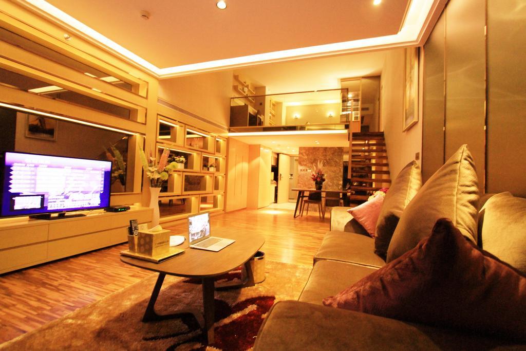 Guangzhou City Inn Apartment - Poly D Plaza Branch חדר תמונה