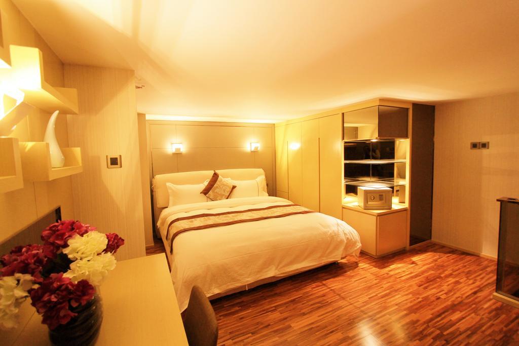 Guangzhou City Inn Apartment - Poly D Plaza Branch חדר תמונה