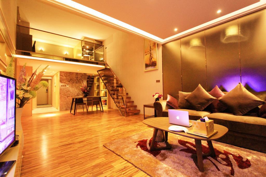 Guangzhou City Inn Apartment - Poly D Plaza Branch חדר תמונה